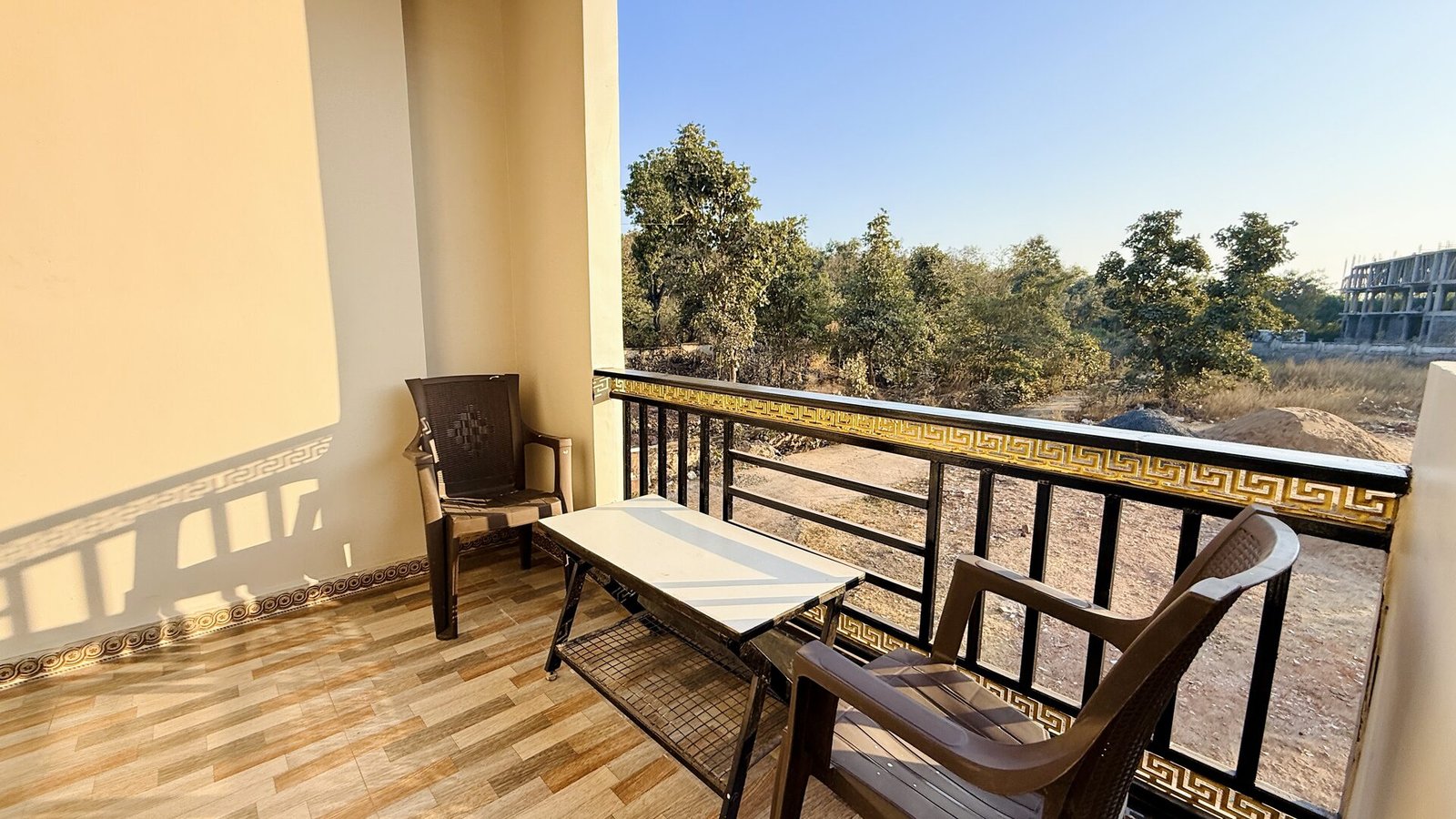View from Manu Family Guest House showing surroundings